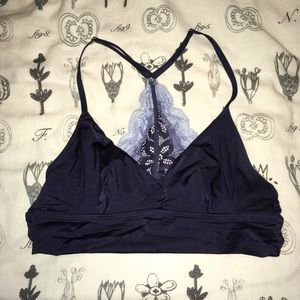Aerie Navy Bralette